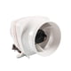 thumbnail image 1 of Ventilador de sentina en línea, ventilación de ventilación, ventilación de carga del vehículo, accesorios de baja corriente para cocina, baño, RV, 4 pulgadas, 12V Inevent VI001735-00B, 1 of 6