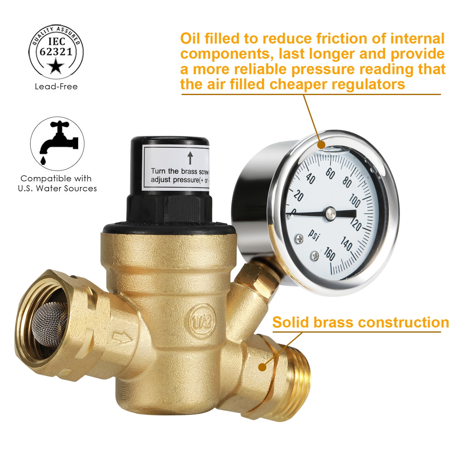 Tools & Home Improvement Rough Plumbing Rough Plumbing Faucet Valves