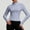 Sky Blue, variant on Women's Cropped Lightweight Stretchy Running Track Jackets Zip up Long Sleeve Athletic Yoga Tops with Thumb Holes Daily Travel Sun Protection Outfits