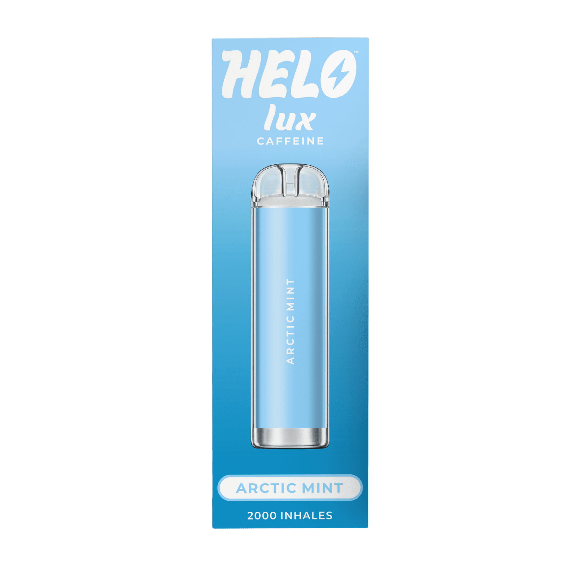 HELO Lux Energy Diffuser, Arctic Mint, 0% Nicotine, 2,000 Inhales, 1 Pack