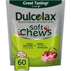Dulcolax Soft Chews 1200mg Laxative, Black Cherry, 60 ct