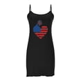 thumbnail image 2 of Blmnix Womens Nightgowns & Sleepshirts Babydoll Nightgown Sexy Nightgown Chemises Nightgown Sleeveless Above-the-Knee Square Neckline Black Womens Nightgowns,L, 2 of 6