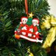 thumbnail image 1 of Gwong Decoración hogareña Familia Familia Familia Navidad Árbol Regalo Navidad Colgante Ornamento Decoración de fiesta Gwong 21052550, 1 of 7
