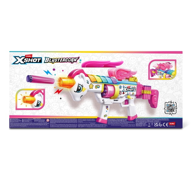 XSHOT Big Rizz Blastercorn 24 Air Pocket Technology Darts by ZURU