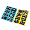 thumbnail image 2 of 16 piezas IQ Test Juego mental Juguetes IQ Juguetes Rompecabezas Rompecabezas de alambre de metal Truco Juguete Metal IQ Puzzle para niños y adultos, 2 of 7