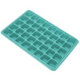 thumbnail image 4 of Ice Cubes Tray, Ice Cubes Trays Molds, Food-Grade Silicone Reusable Durable With Covers Heat-Resistant For Bar Home Verdigris Color, 4 of 8