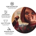thumbnail image 3 of Lsque Chucky Pattern 4" Drink Coasters Set of 6, Leather Absorbent Coasters, Table Coaster Set Decorative Coffee Cup Coasters Housewarming Gift, 3 of 7
