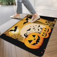thumbnail image 3 of Horror Pumpkin Ghost Welcome Doormat,Durable Absorbent Happy Halloween Indoor Outdoor 17x30 Inch Floor Mat for Bedroom Living Room, 3 of 6