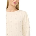 thumbnail image 3 of CeCe womens  Sweater, s, White, 3 of 4