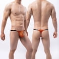 thumbnail image 2 of Aayomet Men Boxer Briefs Mens Package and Padded Underwear Enhancing Boxer Briefs,Orange L, 2 of 5