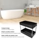 thumbnail image 3 of Estante de almacenamiento multiusos para baño y aseo, organizador de cocina resistente y duradero de 2 niveles que ahorra espacio, 3 of 8