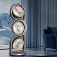 thumbnail image 6 of Triple Head Air Circulator Fan - with LED Night Light, 360° Oscillating Quiet Fan with 3 Speed Settings, Portable for Bedroom, Desk & Small Spaces, 6 of 7