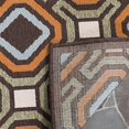 thumbnail image 4 of Safavieh Veranda Chocolate Indoor Outdoor Rug - 6'7" x 9'6", 4 of 5