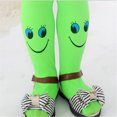 thumbnail image 4 of Baby Girl Cotton Cute Cartoon Smiley Print Pattern Ballet Pantyhose, 4 of 4