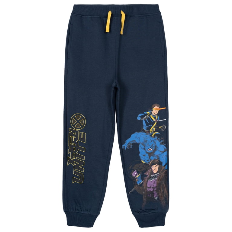 Marvel Comics Little Boys' 3-Pack Fleece Jogger Pants photo 3