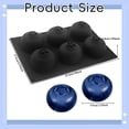 thumbnail image 4 of Silicone Mold Baking Pan, Ongmies Cake Decoration Mold, 6-Cavity Blueberry Silicone Cake Mold, Non-Stick Baking Mold for Desserts & Cakes, 4 of 9