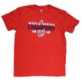 thumbnail image 1 of 2021 World Series Championship Nationals Tee Red Large 1 Count, 1 of 1