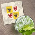 thumbnail image 2 of Mecklenburg-Vorpommern Coat Of Arms Germany 4'' X 4'' Square Wooden Coaster, 2 of 3