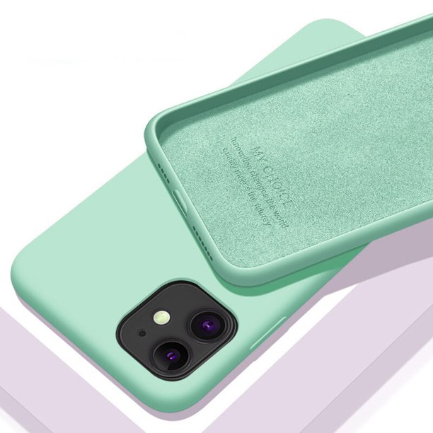 Funda de lujo de silicona líquida Original para Apple iPhone 11 12 13 14 Pro Max mini 7 8 6 Plus XR X XS MAX 5 SE, funda a prueba de golpes