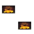 thumbnail image 1 of Kearding Oxford Cloth Halloween Banner portátil plegable colgante elegante reutilizable interior exterior hogar jardín parque bandera signo Tipo 2 2piezas, 1 of 6