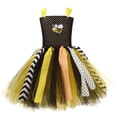 thumbnail image 6 of Afuyipoi Girls Princess Costume Dress,Sleeveless Round Neck Celebration Wear Party Gown Dress Multicolor 8-9, 6 of 8
