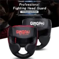 thumbnail image 3 of GINGPAI BOXING Professional Boxing Headguard For Adults & Teenagers, Kickboxing Training Closed-Face Helmet, Thick Protective Sparring Headgear For Taekwondo, Muay Thai, Both Men & Women, 3 of 11