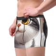 thumbnail image 2 of Yiaed Cute Cartoon Kitten Print Men's Soft Cotton Boxer Shorts Breathable Boxers Underwear Moisture-Wicking Underwear Stretch Boxer Briefs for Man-XX-Large, 2 of 5