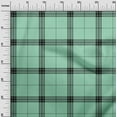 thumbnail image 2 of oneOone Cotton Silk Fabric Tartan Check Decor Fabric Printed BTY 42 Inch Wide, 2 of 4