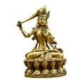 thumbnail image 3 of DOLITY Statue de Bouddha Décoration Spirituelle en Résine pour Bureau Salon Table de Chevet C, 3 of 9