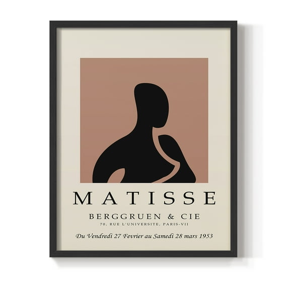 Matisse XLIII Framed Print - Solid Wood