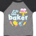 thumbnail image 4 of Inktastic Lil' Baker Icing and Cake Boys or Girls Baby Bodysuit, 4 of 5