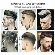 Professional Trimmer Hair Clippers Cutting Beard Cordless Barber Shaving Machine