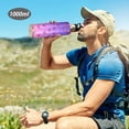 thumbnail image 6 of Yayeee 20oz Insulated Water Bottle Double Wall Stainless Steel with Flip Straw Lid, Pixel Love, 6 of 7