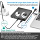 thumbnail image 5 of Unidad externa de CD DVD ROOFULL USB 3.0 y USB-C con lector de tarjetas SD, 5 of 7