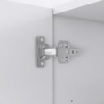 thumbnail image 4 of VivaVista Wardrobe Armoire Closet, Modern Armoire Storage Cabinet with Hanging Rod & Drawer, Wood, 4 of 9