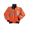 thumbnail image 1 of Tri-Mountain District 8830 Safety Jacket with reflective tape, 2X-Large Tall, Osha Orange/Black, 1 of 2