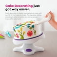 thumbnail image 4 of Tilt-N-Turn Ultra Cake Turntable - 12x7 Inch Non-Slip Rotating Stand for Smooth Decorating, 4 of 6