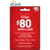 Verizon Wireless $80 Prepaid Refill Card (Email Delivery)