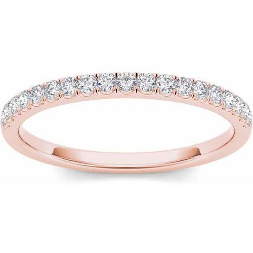 Imperial 1 4 Carat T.W. Diamond 14kt Rose Gold Wedding Band by Imperial Jewels