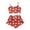 Pink, variant on Women's Snowman Print Sleepwear Set Sleeveless Vest and Shorts Lightweight Two Piece Pajamas for Cozy Comfort