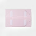 thumbnail image 5 of 9.25"X6.7"X3.93" Geoto A5 Deep Size Gift Wrapping Box, Magnetic Closure Collapsible White Black Magnet Gift Packaging Box(Pink with Ribbon), 5 of 6