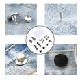 thumbnail image 4 of Serenable Boucle de Taille en Jean Bouton Rallonge Durable pour Pantalons Shorts Marron, 4 of 9
