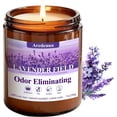 thumbnail image 2 of MINSUI-Lavender Odor Eliminating Candles | Eliminates 95% of Pet, Smoke & Bathroom Odors – 7oz Hand Poured Soy Candle - Aromatherapy Stress Relief Scented Candles - Relaxing Gifts for Calm & Fresh Ho, 2 of 3