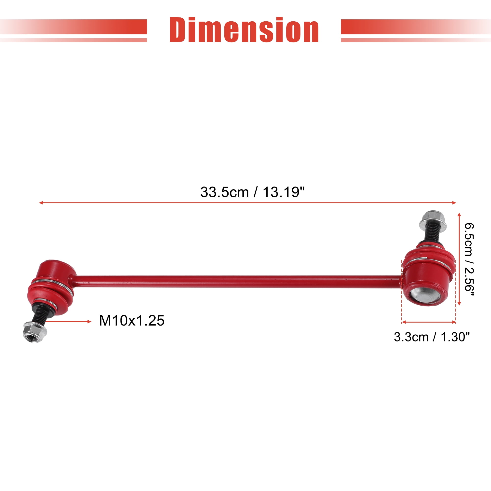 2pcs Front Left Right Sway Bar Links Stabilizer End?Link for Ford Escape 2005-2012 No.K80296