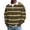 Yellow, variant on Zivyakyron Long Sleeve Mens Polo Waffle Fall Button Rugby Shirt Casual Collared Colorblock Loose Gray S