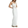 thumbnail image 2 of Coduop Women's Sexy Sleeveless Lace Patchwork Strap Backless Slim Fit Long Dress, 2 of 8