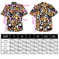 thumbnail image 4 of Barry.Wang Men Shirts Short Sleeve Cotton Hawaiian Beach Shirts Summer Designer Pritned Cool Button Casual, 4 of 4
