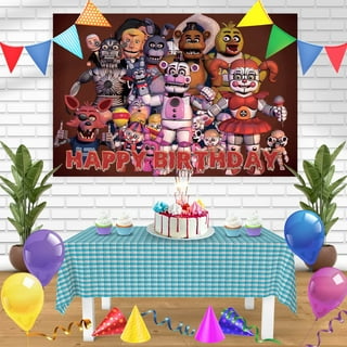 Five Nights at Freddy's Happy Birthday Sign FNAF Birthday Banner 5 Nights  Freddy's Party 5 Nights Freddy's Video Game Party 100817 , five night at  freddy 1