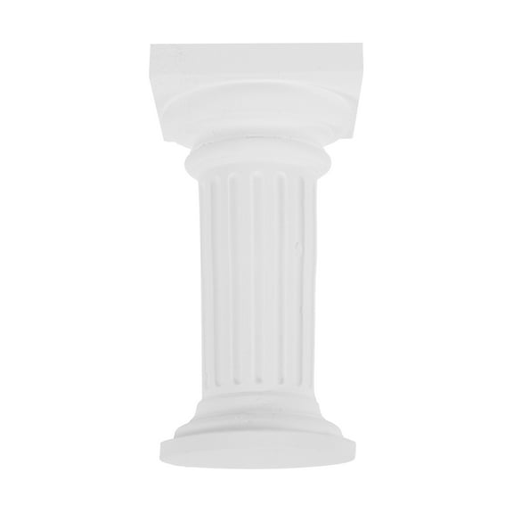 Worgeous Decorative Roman Column White 1Set 4.4x2.4x2.2in