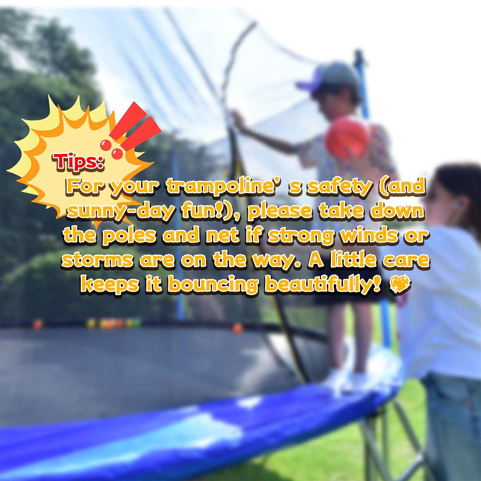 Mersco 12FT/14FT Trampoline for Kids and Adults,Pumpkin Outdoor Trampoline with Enclosure and Net,Jumping Trampoline SPACE for Boys and Girls Birthday Gifts,Black